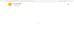 Desktop Screenshot of camden-homes.com